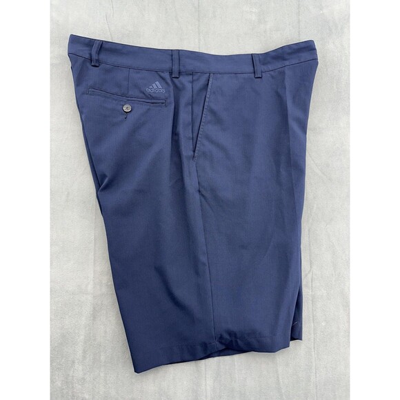 Adidas Golf Shorts Mens 36 Blue Climalite Performance Classic Fit 2 Pair Lot - Picture 7 of 16
